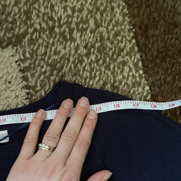 Cable & Gauge Blue Ruched Midi Dress - Picture 8 of 10